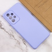 Чехол TPU GETMAN Liquid Silk Full Camera для Samsung Galaxy A73 5G Сиреневый / Dasheen