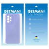 Чохол TPU GETMAN Liquid Silk Full Camera для Samsung Galaxy A73 5G Бузковий / Dasheen