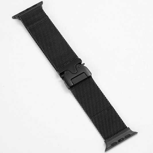 Ремешок Milanese Loop New Design для Apple Watch 42(ser.1-3)/44/45/46/49mm Black - изображение 2