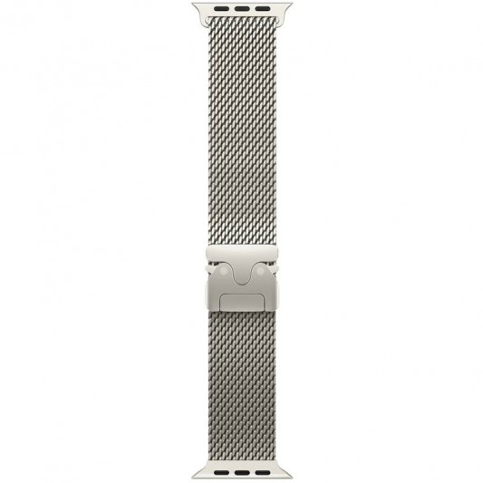 Ремешок Milanese Loop New Design для Apple Watch 42(ser.1-3)/44/45/46/49mm Starlight