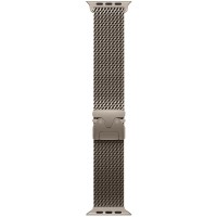 Ремінець Milanese Loop New Design для Apple Watch 42(ser.1-3)/44/45/46/49mm Titanium