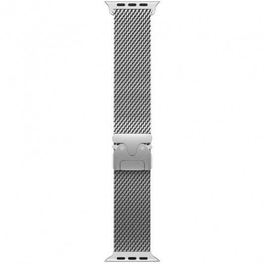 Ремешок Milanese Loop New Design для Apple Watch 42(ser.1-3)/44/45/46/49mm Silver