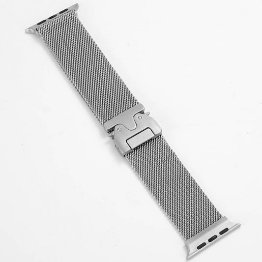 Ремешок Milanese Loop New Design для Apple Watch 42(ser.1-3)/44/45/46/49mm Silver - изображение 1