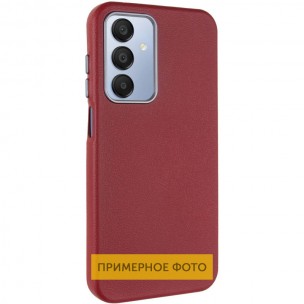 Кожаный чехол Leather Case Metal Buttons для Xiaomi Redmi 9C Red