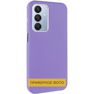 Кожаный чехол Leather Case Metal Buttons для Xiaomi Redmi 9C Light Purple