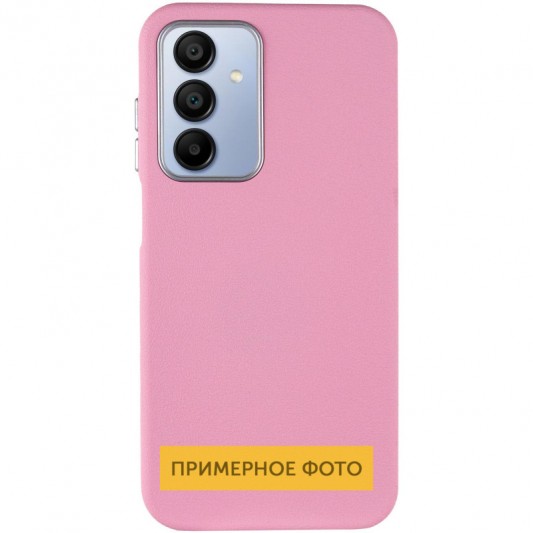 Кожаный чехол Leather Case Metal Buttons для Xiaomi Redmi 9C Light Pink - изображение 1