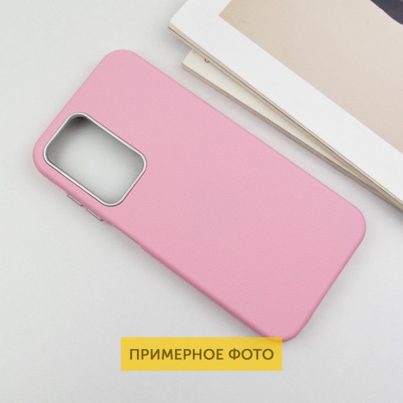 Кожаный чехол Leather Case Metal Buttons для Xiaomi Redmi 9C Light Pink