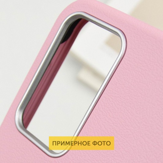 Кожаный чехол Leather Case Metal Buttons для Xiaomi Redmi 9C Light Pink - изображение 5