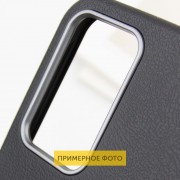 Кожаный чехол Leather Case Metal Buttons для Xiaomi Redmi 9C Black