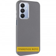 Кожаный чехол Leather Case Metal Buttons для Xiaomi Redmi 9C Titanium Gray