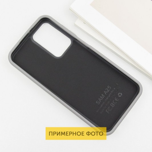 Кожаный чехол Leather Case Metal Buttons для Xiaomi Redmi 9C Titanium Gray - изображение 3