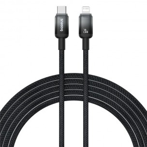 Дата кабель Baseus Discolor Series Fast Charging Type-C to Lightning 20W (1m) (P10374901) Cluster Black Дата кабель Baseus Discolor Series Fast Charging Type-C to Lightning 20W (1m) (P10374901) Cluster Black