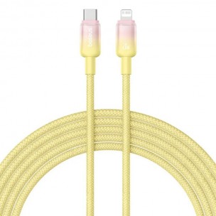 Дата кабель Baseus Discolor Series Fast Charging Type-C to Lightning 20W (1m) (P10374901) Custard Yellow