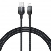 Дата кабель Baseus Discolor Series Fast Charging USB to Lightning 2.4A (1m) (P10374900) Cluster Black