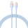 Дата кабель Baseus Discolor Series Fast Charging USB to Lightning 2.4A (1m) (P10374900) Galaxy Blue
