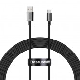 Дата кабель Baseus Superior Series Fast Charging USB to Type-C 100W (1m) (P10320102) Cluster Black Дата кабель Baseus Superior Series Fast Charging USB to Type-C 100W (1m) (P10320102) Cluster Black