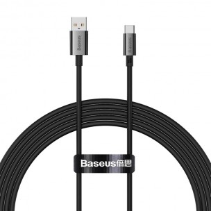Дата кабель Baseus Superior Series Fast Charging USB to Type-C 100W (1m) (P10320102) Moon White