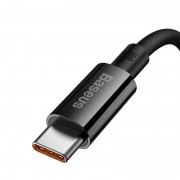 Дата кабель Baseus Superior Series Fast Charging USB to Type-C 100W (1m) (P10320102) Moon White