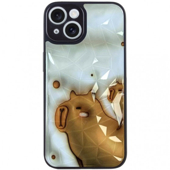 TPU+PC чехол Prisma Fluffie для Apple iPhone 13 (6.1") Capybara