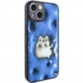 TPU+PC чехол Prisma Fluffie для Apple iPhone 13 (6.1 дюйма) Pusheen