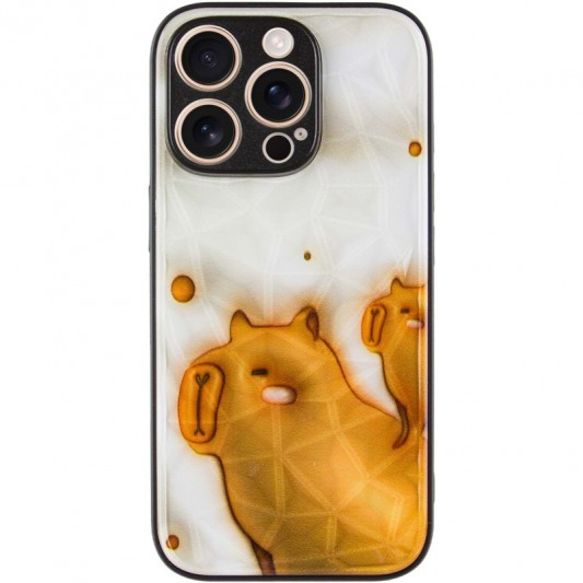 TPU+PC чохол Prisma Fluffie для Apple iPhone 15 Pro Max (6.7") Capybara - зображення 1 