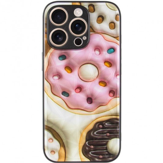 TPU+PC чохол Prisma Fluffie для Apple iPhone 15 Pro Max (6.7") Donut - зображення 1 