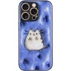 TPU+PC чехол Prisma Fluffie для Apple iPhone 15 Pro Max (6.7") Pusheen