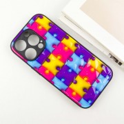 TPU+PC чохол Prisma Fluffie для Apple iPhone 15 Pro Max (6.7") Puzzle