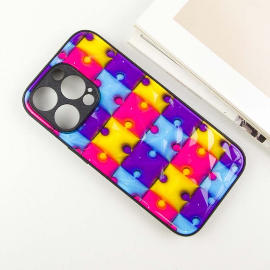 TPU+PC чохол Prisma Fluffie для Apple iPhone 15 Pro Max (6.7") Puzzle - зображення 2 