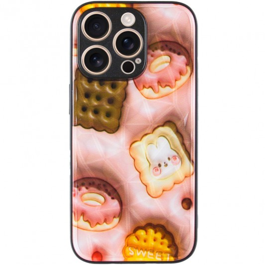 TPU+PC чехол Prisma Fluffie для Apple iPhone 15 Pro Max (6.7") Sweet - изображение 1