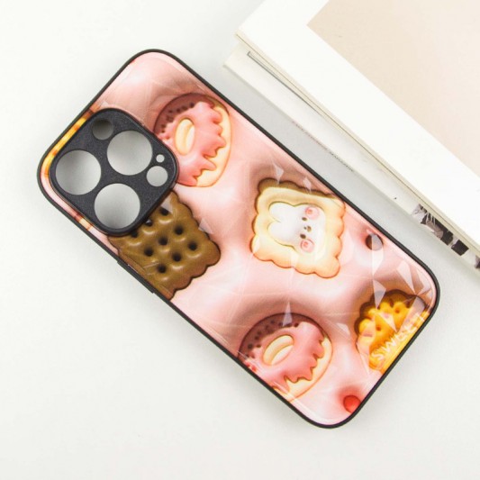 TPU+PC чехол Prisma Fluffie для Apple iPhone 15 Pro Max (6.7") Sweet - изображение 2