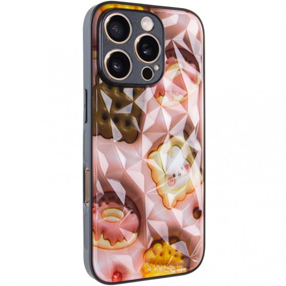 TPU+PC чехол Prisma Fluffie для Apple iPhone 16 Pro (6.3") Sweet