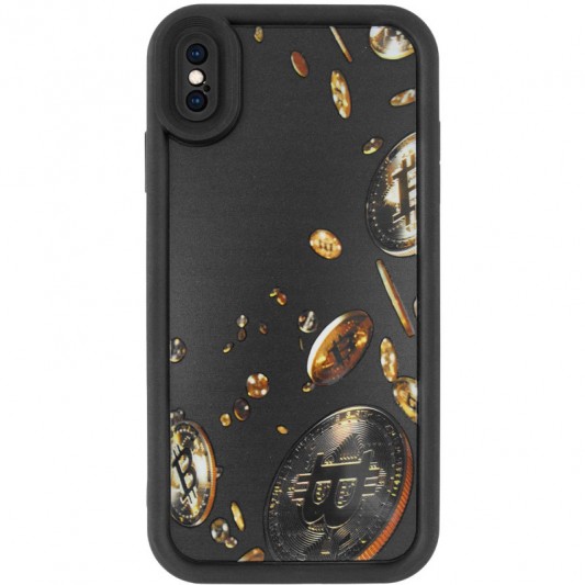 TPU чохол Prestige для Apple iPhone X / XS (5.8") Coins - зображення 1 
