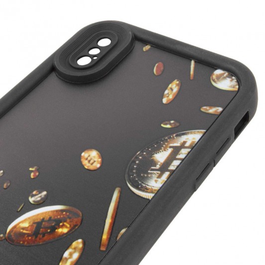 TPU чохол Prestige для Apple iPhone X / XS (5.8") Coins - зображення 3 