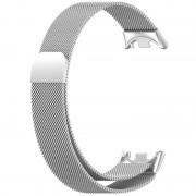 Ремінець Milanese Loop Design для Xiaomi Mi Band 9 Silver