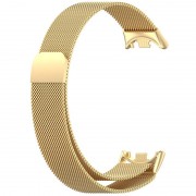 Ремінець Milanese Loop Design для Xiaomi Mi Band 9 Gold