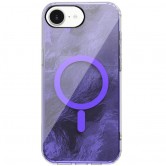 Чехол TPU Shiny Mountain (MagFit) для Apple iPhone 16e / 17e (6.1 дюйма) Purple