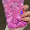 Чохол TPU Shiny Mountain (MagFit) для Apple iPhone 16e (6.1") Pink