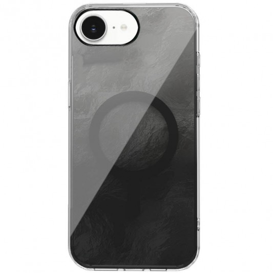 Чехол TPU Shiny Mountain (MagFit) для Apple iPhone 16e (6.1") Black