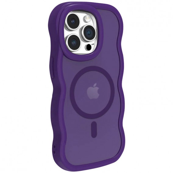 Чехол TPU+PC Undine with MagSafe для Apple iPhone 15 Pro (6.1") Purple