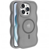 Чехол TPU+PC Undine with MagSafe для Apple iPhone 15 Pro (6.1 дюйма) Grey