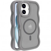 Чехол TPU+PC Undine with MagSafe для Apple iPhone 16 (6.1 дюйма) Grey