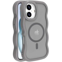Чохол TPU+PC Undine with MagSafe для Apple iPhone 16 (6.1") Grey