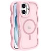 Чохол TPU+PC Undine with MagSafe для Apple iPhone 16 (6.1") Pink