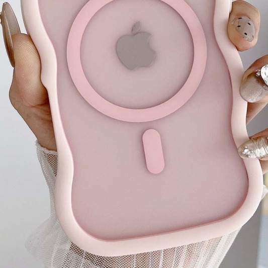 Чохол TPU+PC Undine with MagSafe для Apple iPhone 16 (6.1") Pink - зображення 1 