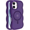 Чехол TPU+PC Undine with MagSafe для Apple iPhone 16 (6.1") Purple