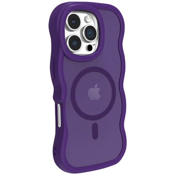 Чохол TPU+PC Undine with MagSafe для Apple iPhone 16 Pro (6.3") Purple