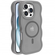 Чехол TPU+PC Undine with MagSafe для Apple iPhone 16 Pro Max (6.9") Grey