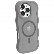 Чехол TPU+PC Undine with MagSafe для Apple iPhone 16 Pro Max (6.9") Grey