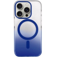 Чохол TPU+PC Phantom with MagSafe для Apple iPhone 15 Pro (6.1") Blue